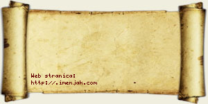 Anđela Šumanović vizit kartica